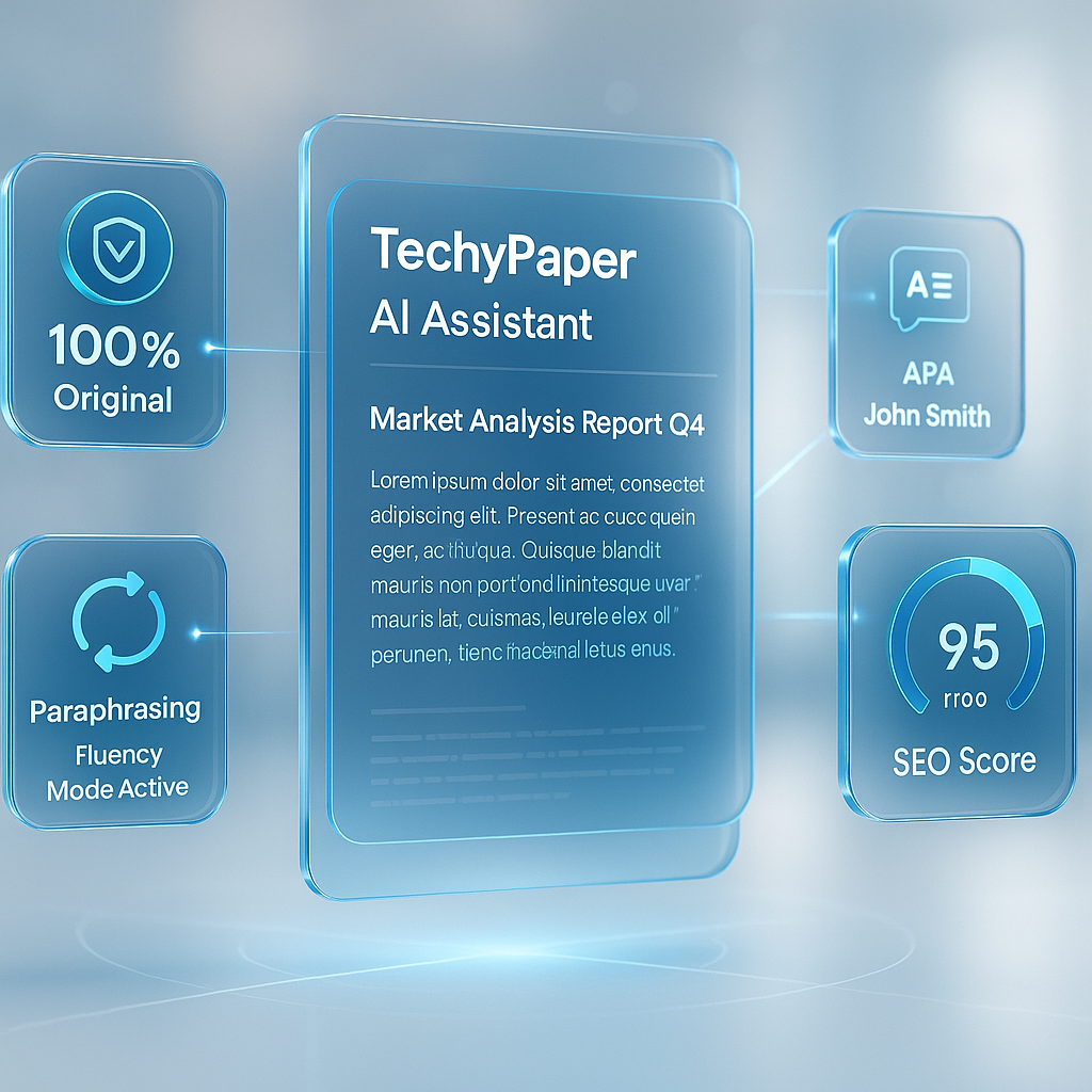 Key Features Writing, Paraphrasing Citation and Plagiarism Tools